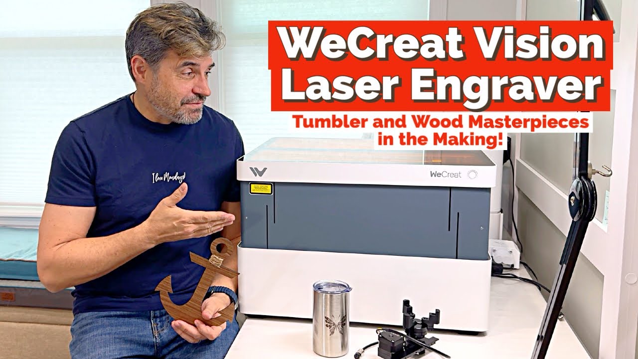 WeCreat Vision: Laser is Finally Easy with our Laser Engraving Machine