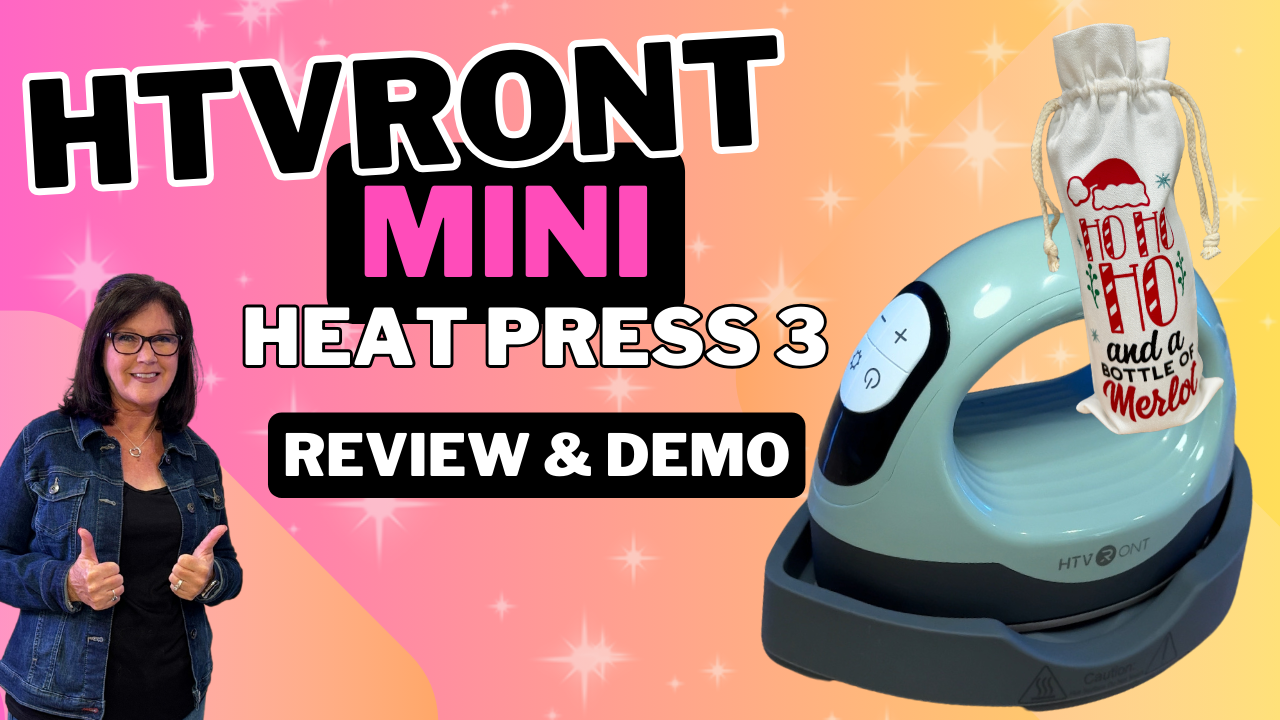 HTVRONT Mini Heat Press 3